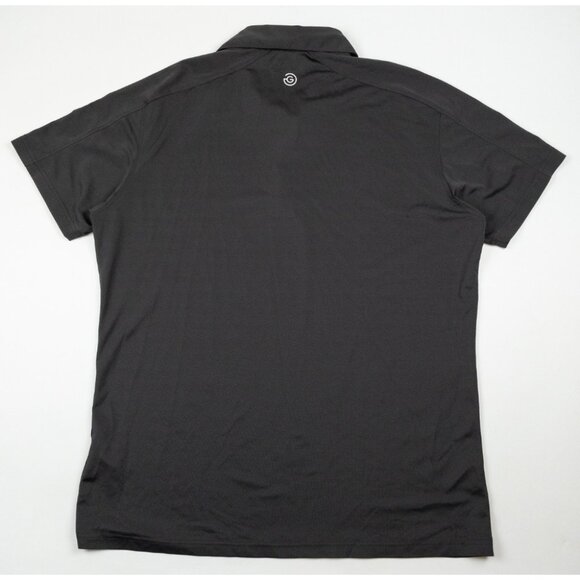 Galvin Green Ventil8 Golf Polo Men's XL Gray Pink Geometric Print Shirt - Picture 4 of 12